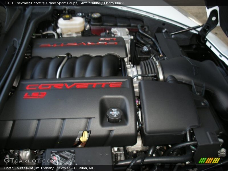  2011 Corvette Grand Sport Coupe Engine - 6.2 Liter OHV 16-Valve LS3 V8