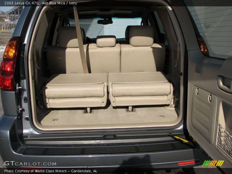 Ash Blue Mica / Ivory 2003 Lexus GX 470