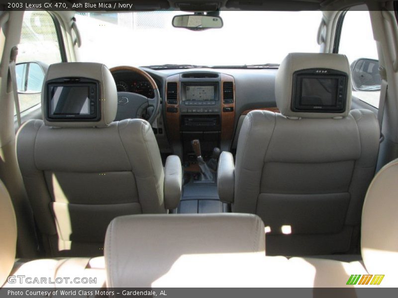 Ash Blue Mica / Ivory 2003 Lexus GX 470
