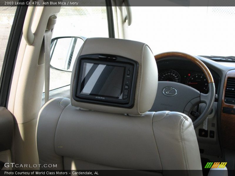 Ash Blue Mica / Ivory 2003 Lexus GX 470