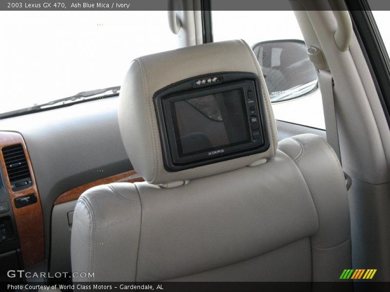 Ash Blue Mica / Ivory 2003 Lexus GX 470