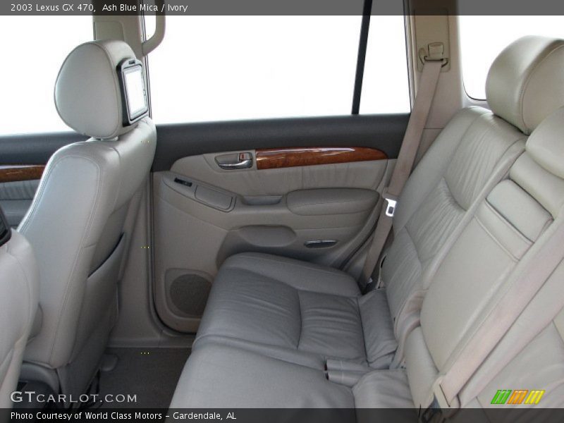 Ash Blue Mica / Ivory 2003 Lexus GX 470