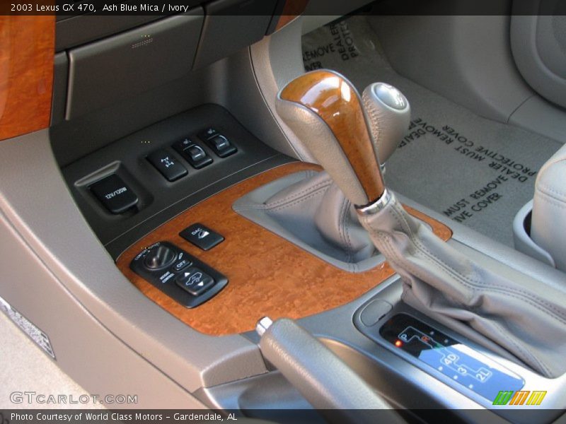 Ash Blue Mica / Ivory 2003 Lexus GX 470