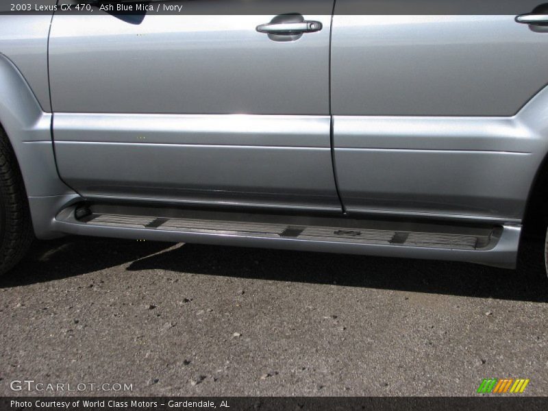 Ash Blue Mica / Ivory 2003 Lexus GX 470