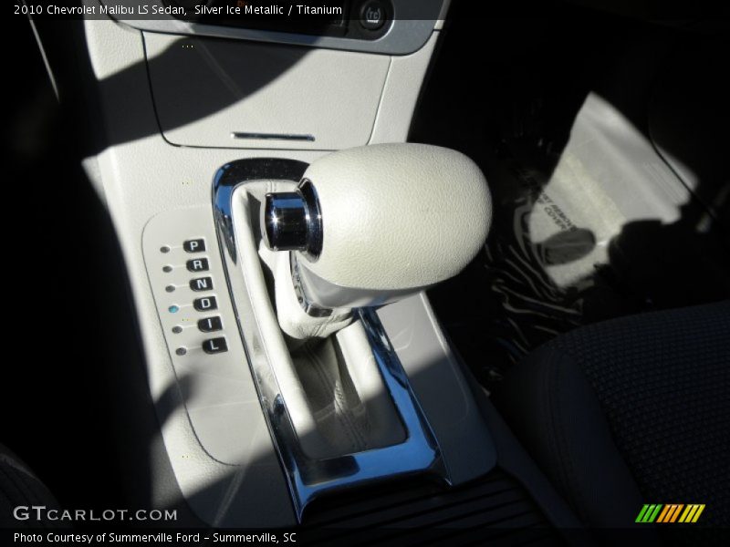 Silver Ice Metallic / Titanium 2010 Chevrolet Malibu LS Sedan