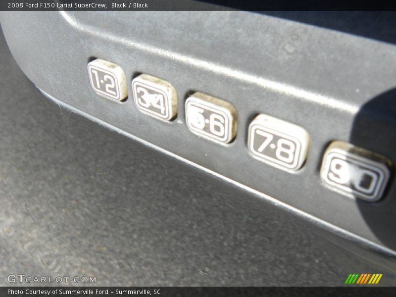 Black / Black 2008 Ford F150 Lariat SuperCrew