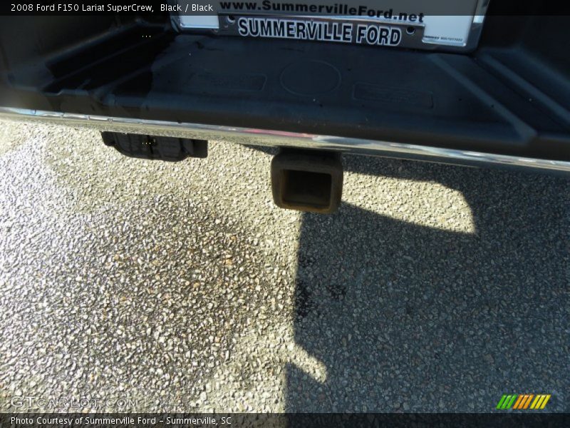 Black / Black 2008 Ford F150 Lariat SuperCrew