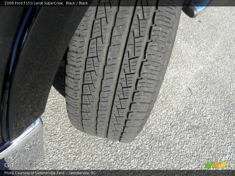 Black / Black 2008 Ford F150 Lariat SuperCrew