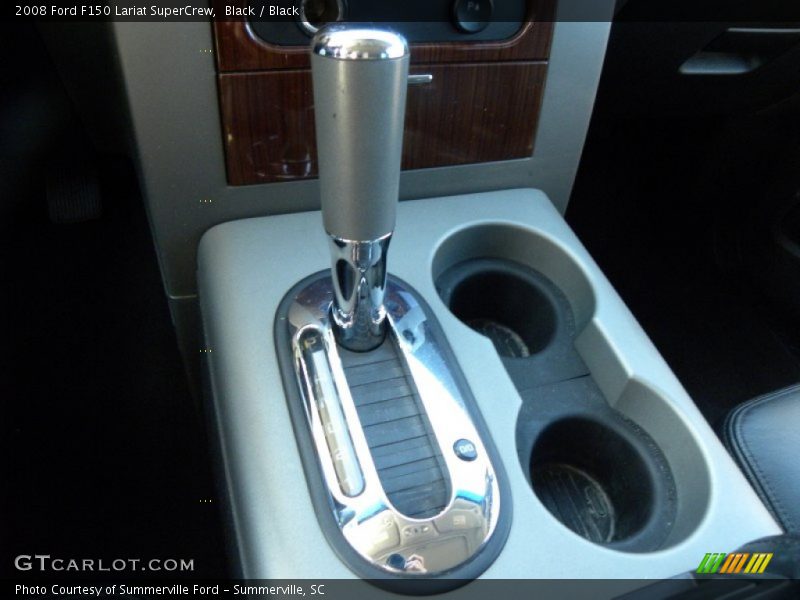 Black / Black 2008 Ford F150 Lariat SuperCrew