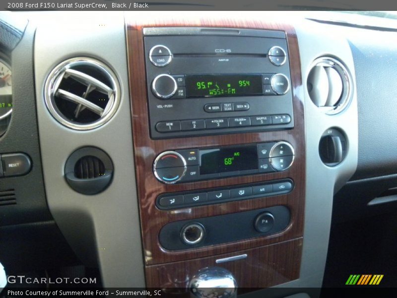 Black / Black 2008 Ford F150 Lariat SuperCrew
