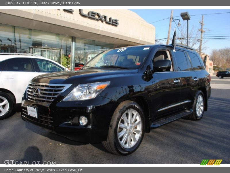 Black Onyx / Dark Gray 2009 Lexus LX 570