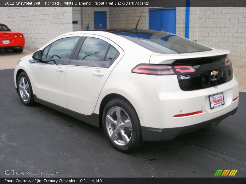 White Diamond Tricoat / Jet Black/Dark Accents 2012 Chevrolet Volt Hatchback