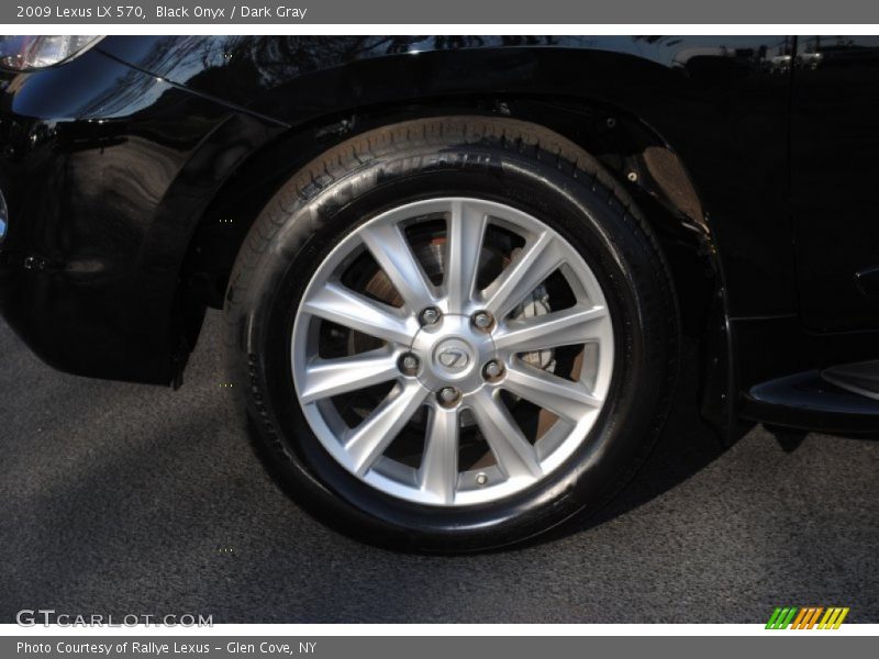 Black Onyx / Dark Gray 2009 Lexus LX 570