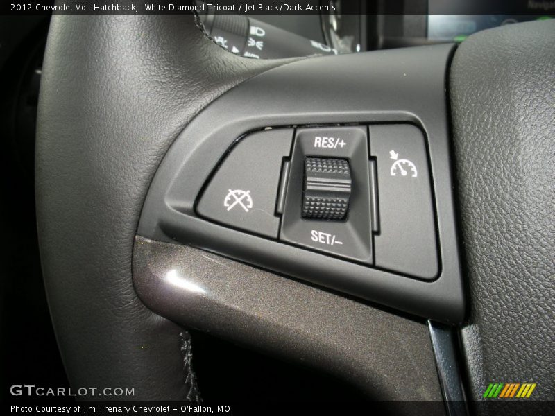 White Diamond Tricoat / Jet Black/Dark Accents 2012 Chevrolet Volt Hatchback