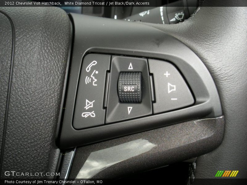 White Diamond Tricoat / Jet Black/Dark Accents 2012 Chevrolet Volt Hatchback