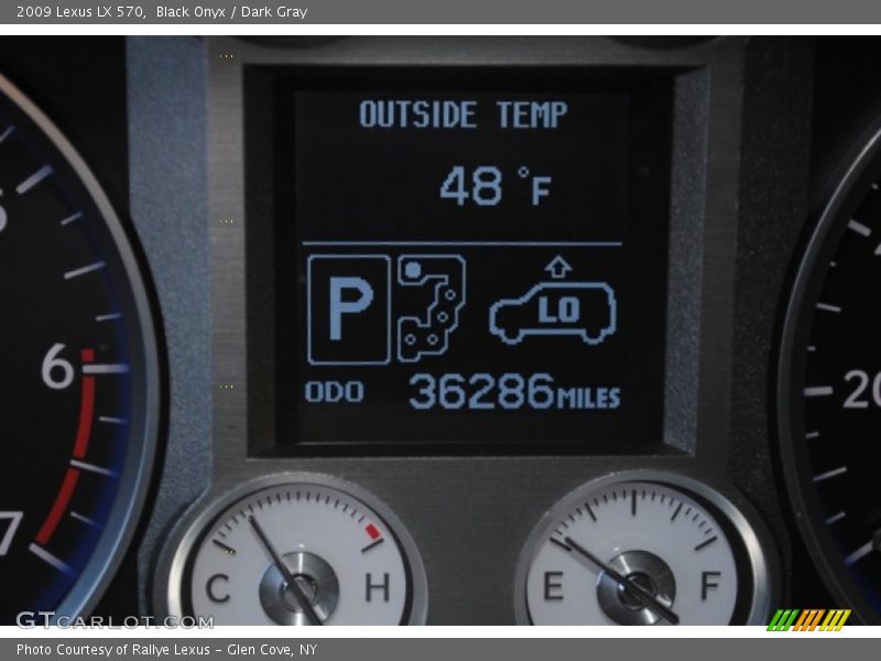 Black Onyx / Dark Gray 2009 Lexus LX 570