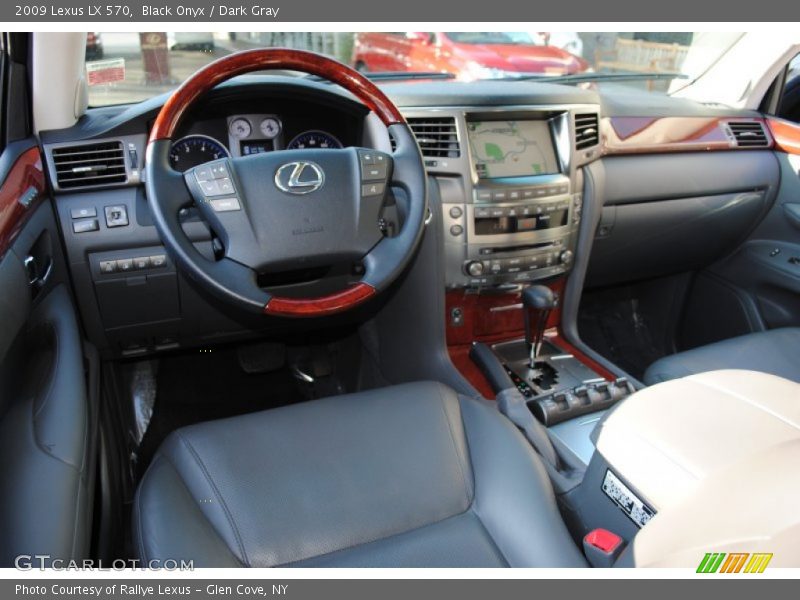 Black Onyx / Dark Gray 2009 Lexus LX 570