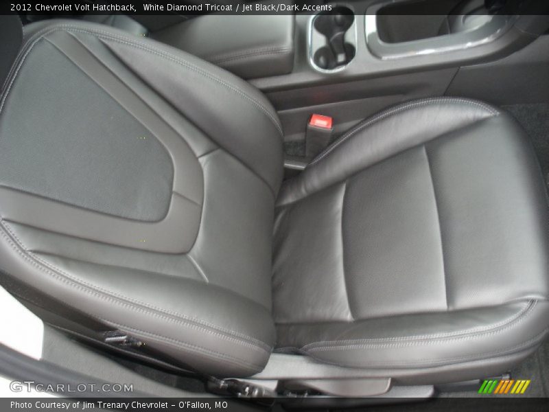 White Diamond Tricoat / Jet Black/Dark Accents 2012 Chevrolet Volt Hatchback