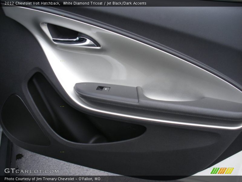 White Diamond Tricoat / Jet Black/Dark Accents 2012 Chevrolet Volt Hatchback