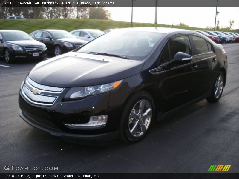 Black / Jet Black/Dark Accents 2012 Chevrolet Volt Hatchback