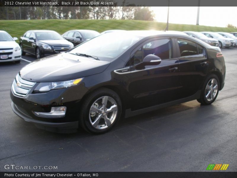 Black / Jet Black/Dark Accents 2012 Chevrolet Volt Hatchback