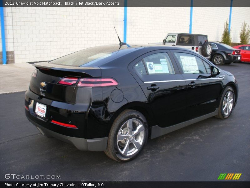 Black / Jet Black/Dark Accents 2012 Chevrolet Volt Hatchback