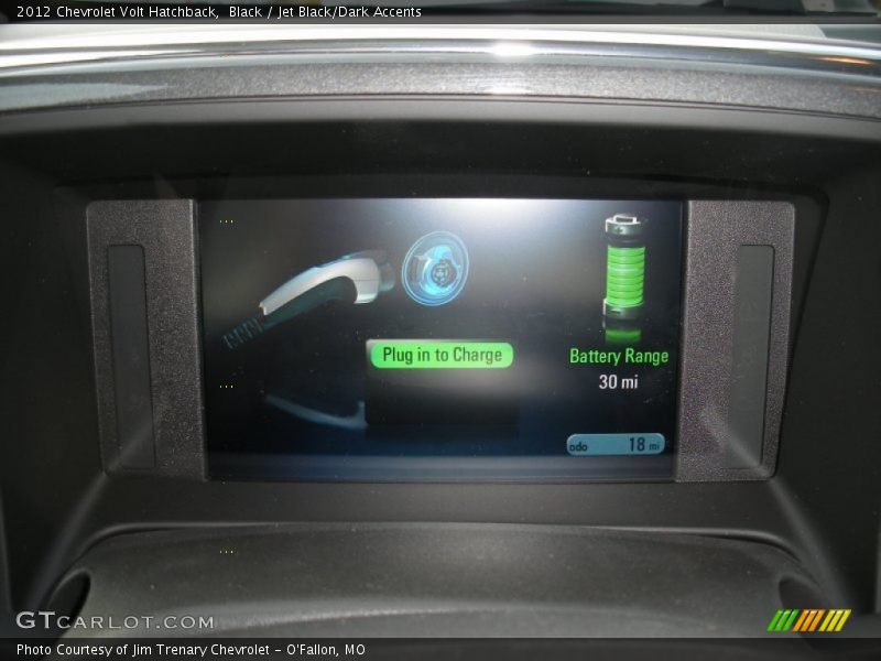 Black / Jet Black/Dark Accents 2012 Chevrolet Volt Hatchback