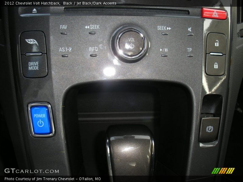 Controls of 2012 Volt Hatchback