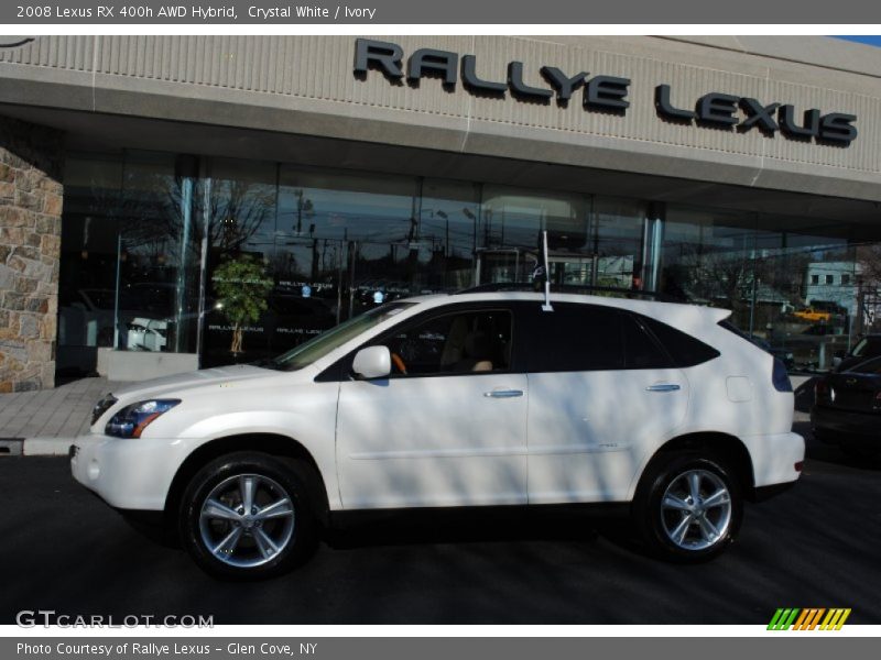 Crystal White / Ivory 2008 Lexus RX 400h AWD Hybrid