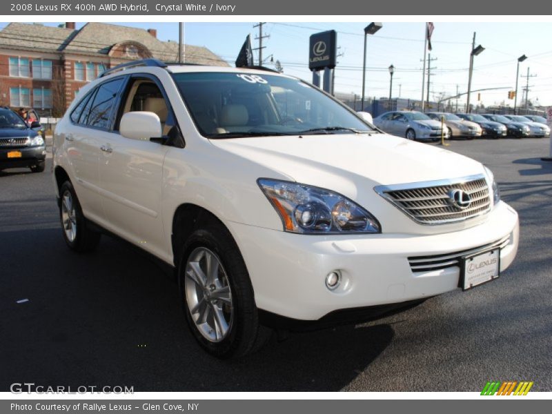 Crystal White / Ivory 2008 Lexus RX 400h AWD Hybrid