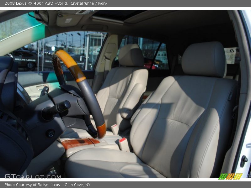 Crystal White / Ivory 2008 Lexus RX 400h AWD Hybrid