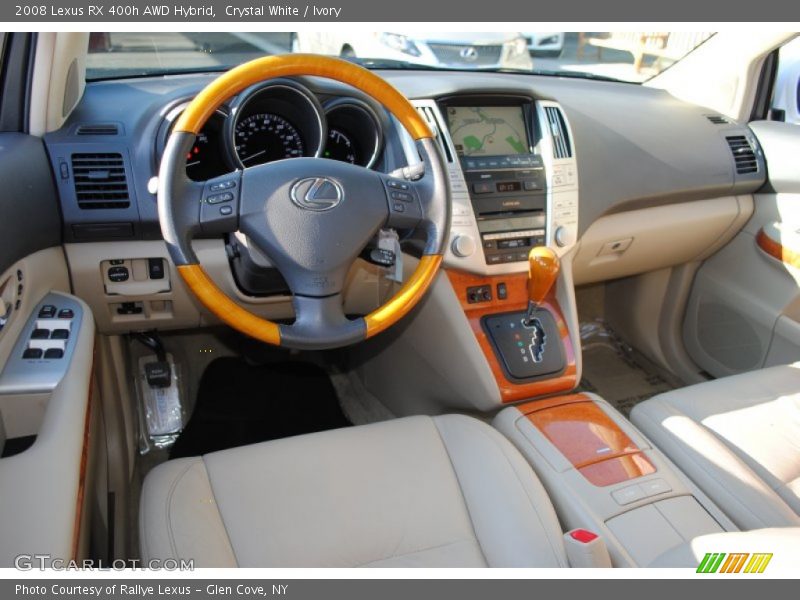 Crystal White / Ivory 2008 Lexus RX 400h AWD Hybrid