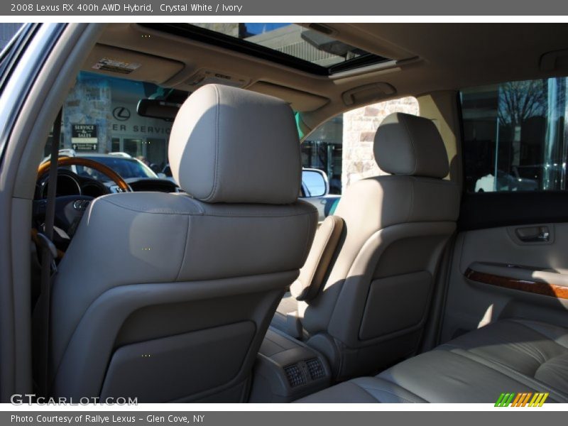 Crystal White / Ivory 2008 Lexus RX 400h AWD Hybrid
