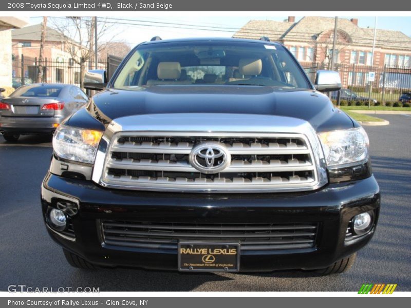 Black / Sand Beige 2008 Toyota Sequoia Limited 4WD