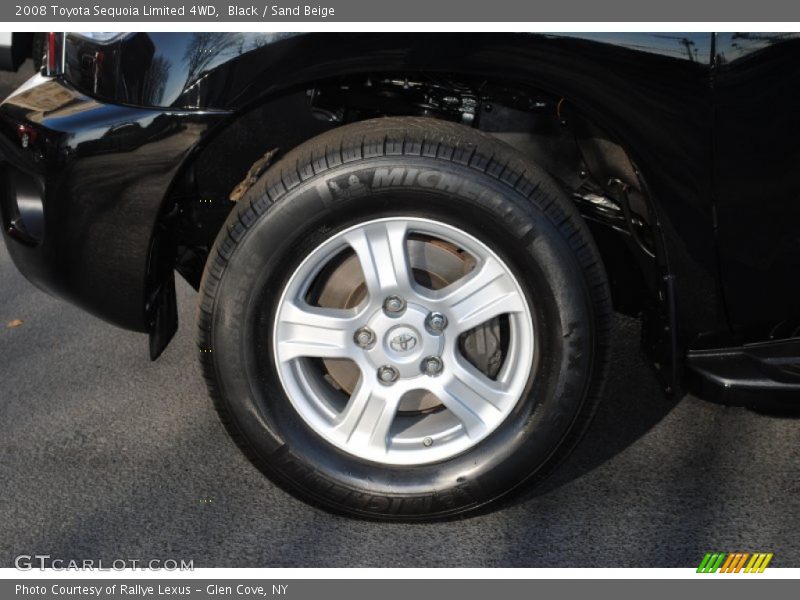 Black / Sand Beige 2008 Toyota Sequoia Limited 4WD