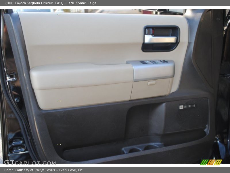 Black / Sand Beige 2008 Toyota Sequoia Limited 4WD