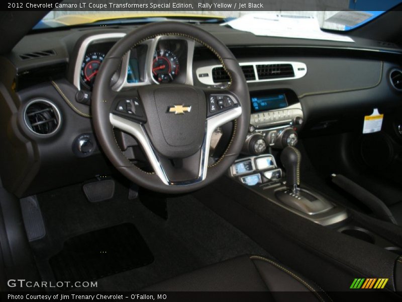 Dashboard of 2012 Camaro LT Coupe Transformers Special Edition