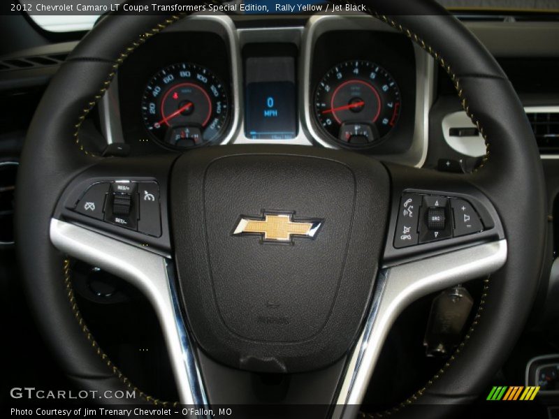  2012 Camaro LT Coupe Transformers Special Edition Steering Wheel