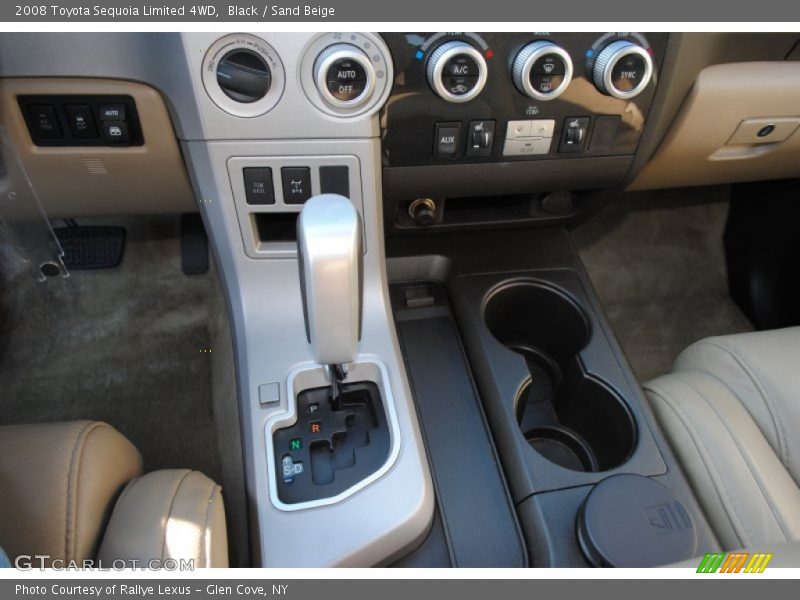 Black / Sand Beige 2008 Toyota Sequoia Limited 4WD
