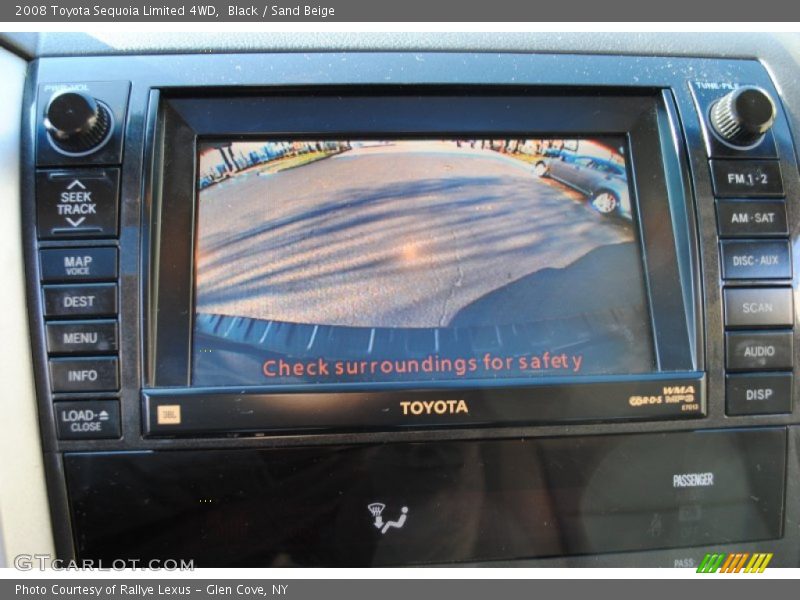 Black / Sand Beige 2008 Toyota Sequoia Limited 4WD