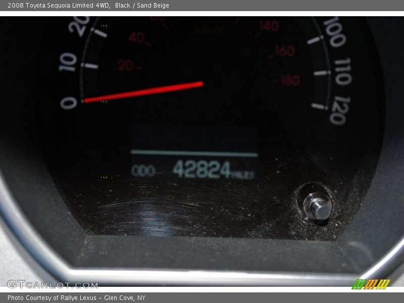 Black / Sand Beige 2008 Toyota Sequoia Limited 4WD