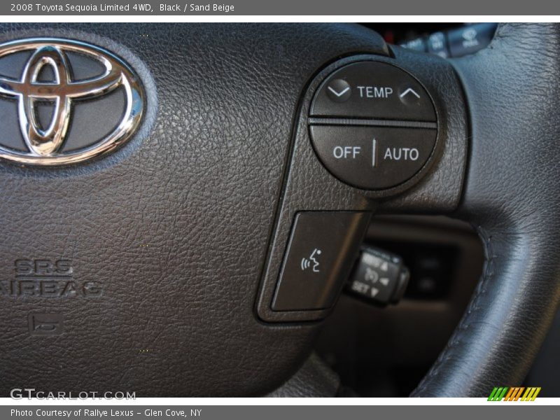 Black / Sand Beige 2008 Toyota Sequoia Limited 4WD