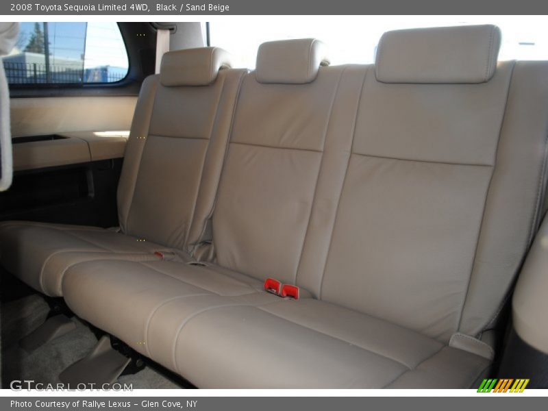 Black / Sand Beige 2008 Toyota Sequoia Limited 4WD