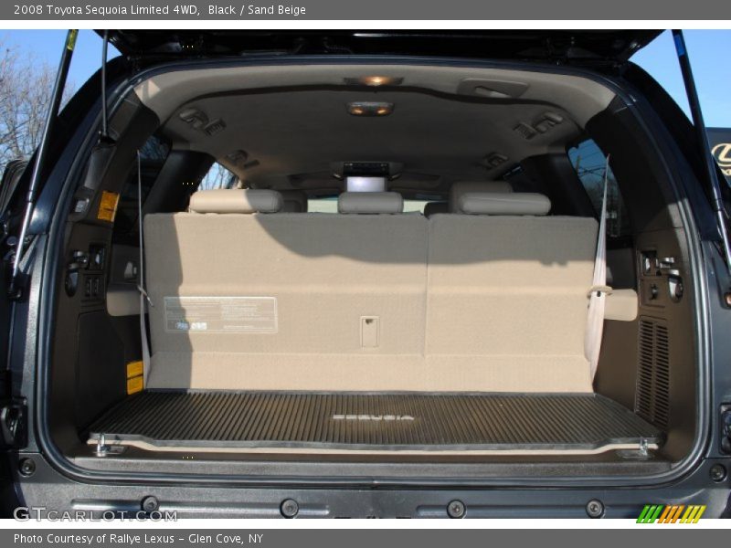 Black / Sand Beige 2008 Toyota Sequoia Limited 4WD