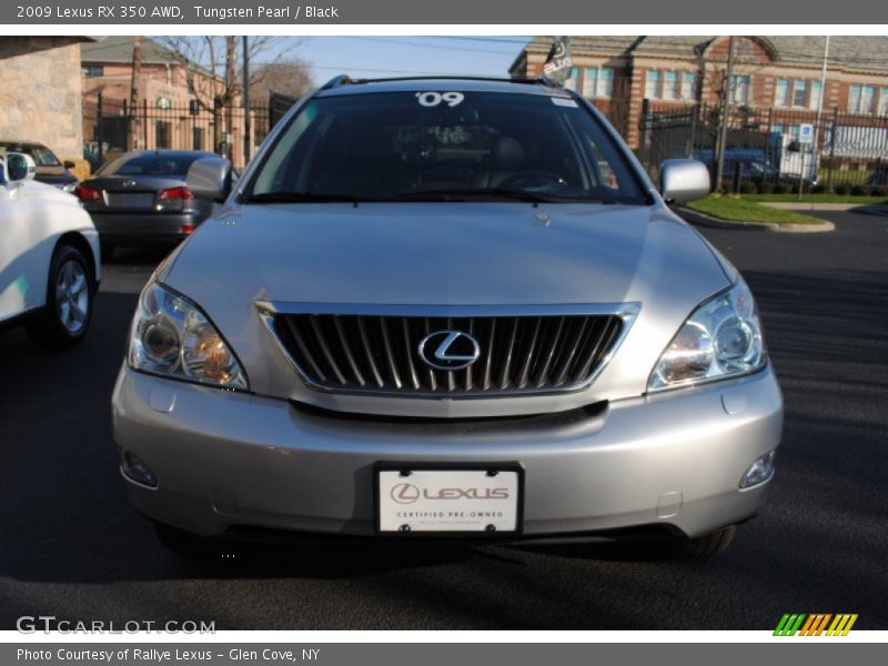 Tungsten Pearl / Black 2009 Lexus RX 350 AWD