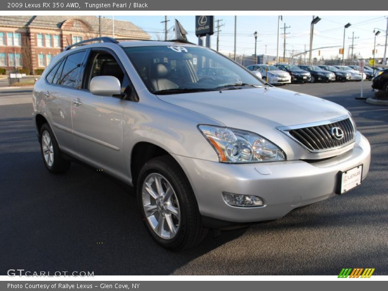 Tungsten Pearl / Black 2009 Lexus RX 350 AWD