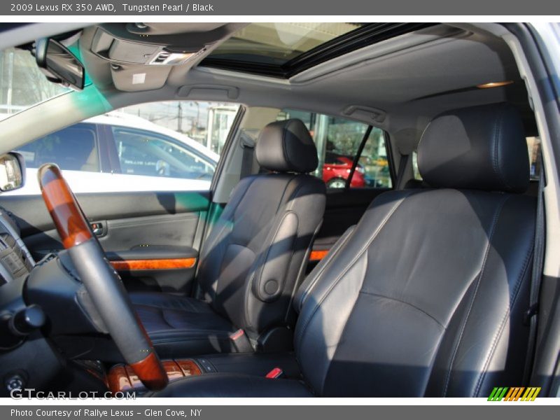 Tungsten Pearl / Black 2009 Lexus RX 350 AWD