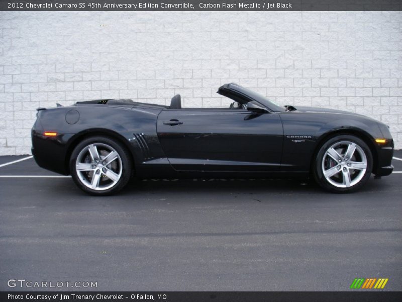 Carbon Flash Metallic / Jet Black 2012 Chevrolet Camaro SS 45th Anniversary Edition Convertible