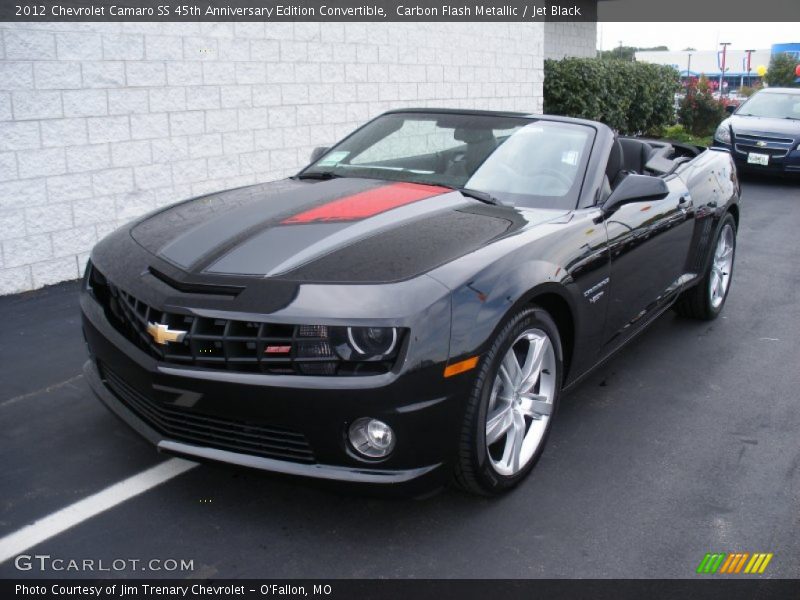 Front 3/4 View of 2012 Camaro SS 45th Anniversary Edition Convertible