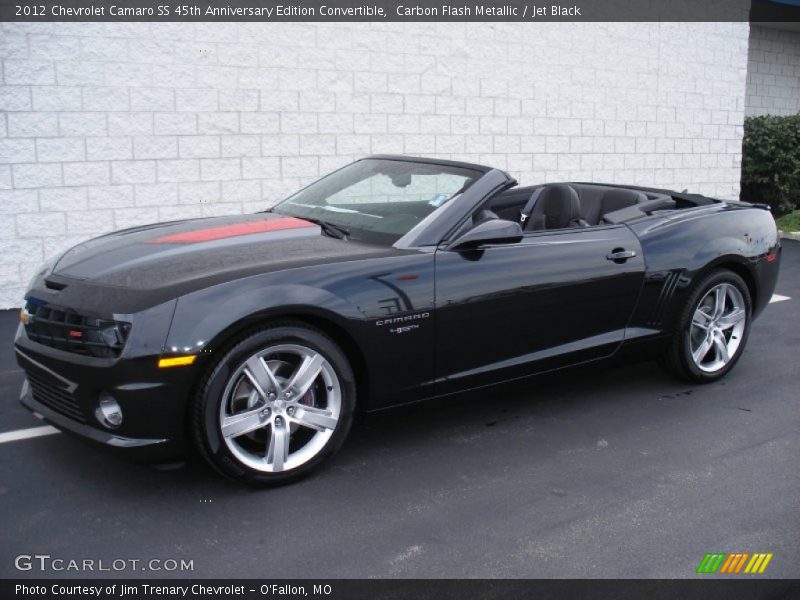 Carbon Flash Metallic / Jet Black 2012 Chevrolet Camaro SS 45th Anniversary Edition Convertible